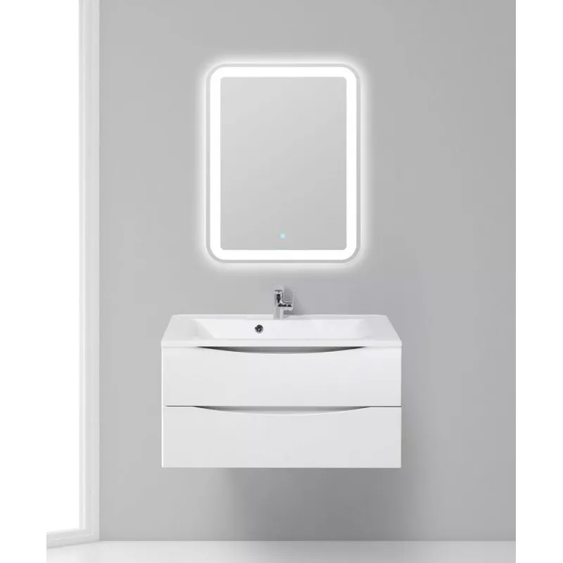 Тумба с раковиной belbagno marino 100 bianco opaco